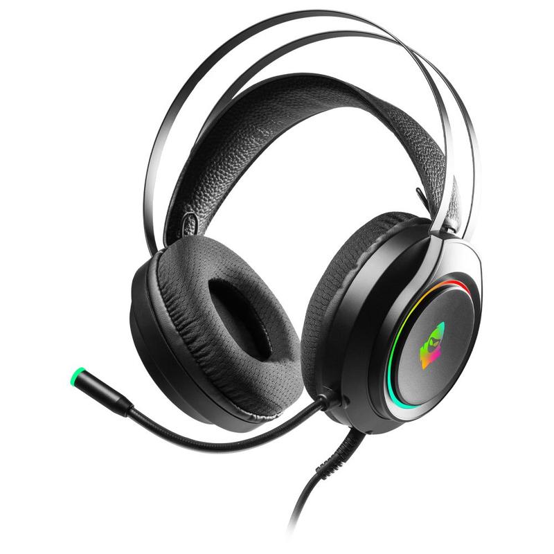 Imagem do produto Headset Gamer Mancer Crater, RGB, Drivers 50mm, Preto, MCR-CRT-RGB01 em Magazine Luiza